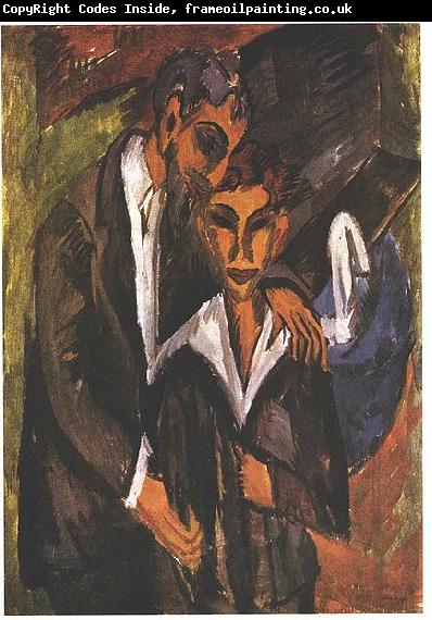 Ernst Ludwig Kirchner Graef and friend